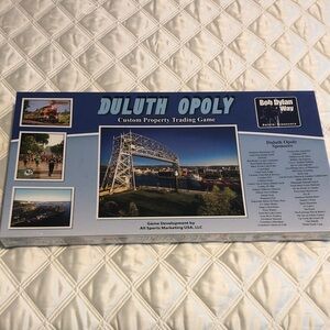 Duluth Opoly Minnesota Monopoly Board Game NIB Sealed Bob Dylan Way